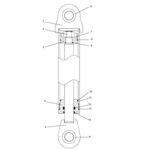 45550 SEAL KIT BOOM CYLINDER – Ford Distributing