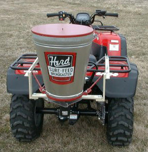 atv planter seeder Herd Broadcast Seeder