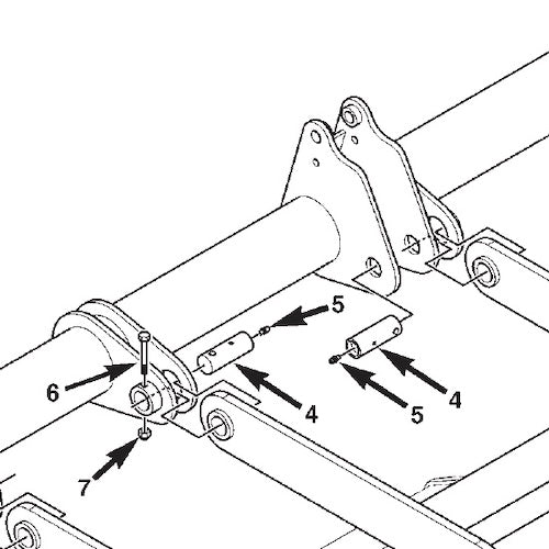 PIN, GRAPPLE HOOK, 1.00" x 2.75"