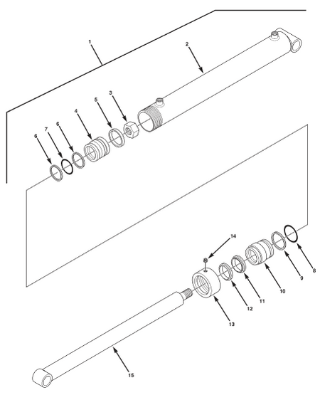 depth control cylinder