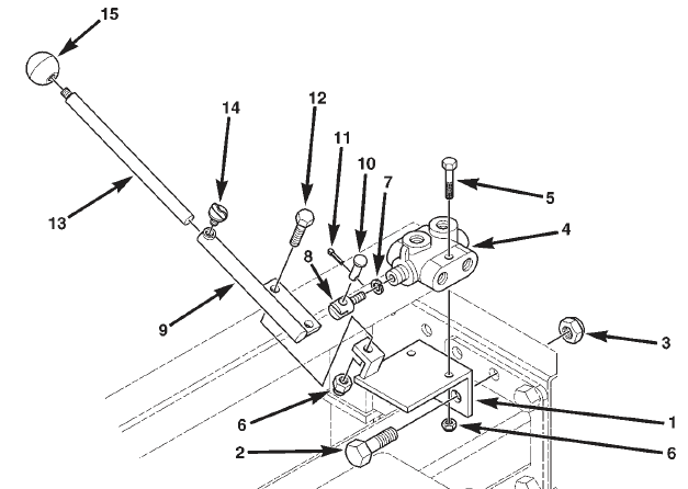 BRACKET, VALVE MOUNT