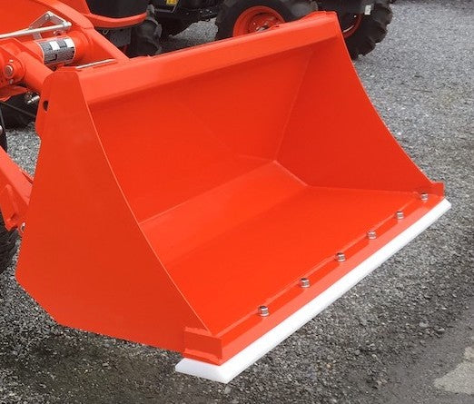 POLY BOLT-ON CUTTING EDGE, KUBOTA LA435, LA535, 54"