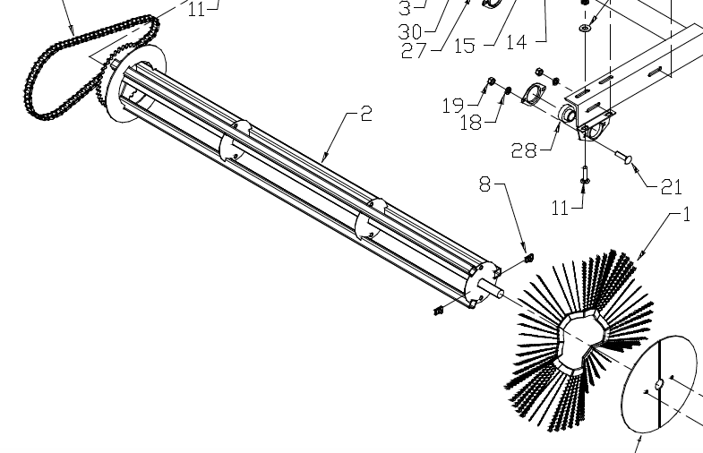 WELD CORE 5’ BROOM