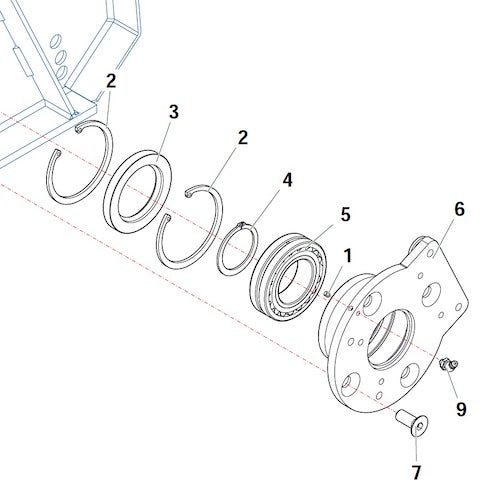 Rotor bearing assembly