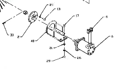 SEAL KIT, PARKER MOTOR TF SERIES