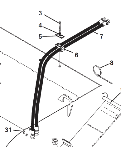 HOSE 0.50 x 120 10FF 12MB 3500 PSI