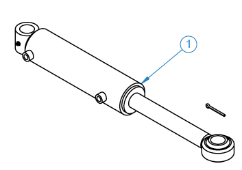 hydraulic angling cylinder