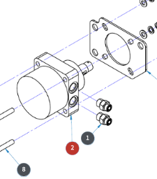 03-6444 hydraulic motor