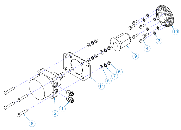 CTH Hydraulic motor