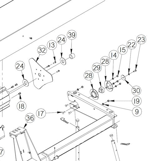 BEARING, 1.0 BORE W/COLLAR & SET SCREW