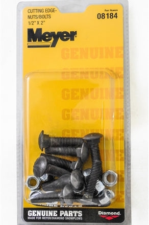 BOLT & NUT KIT, CUTTING EDGE, MEYER 08184C