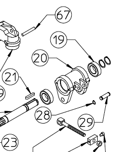 HOUSING, INPUT SHAFT, 100.178