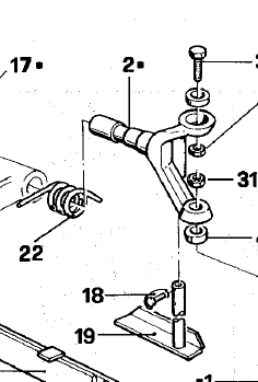 PIVOT ARM (REPLACES 8181) 100.369