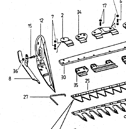 OUTER SHOE, SICKLE BAR, (REPLACES 14347), 100.469