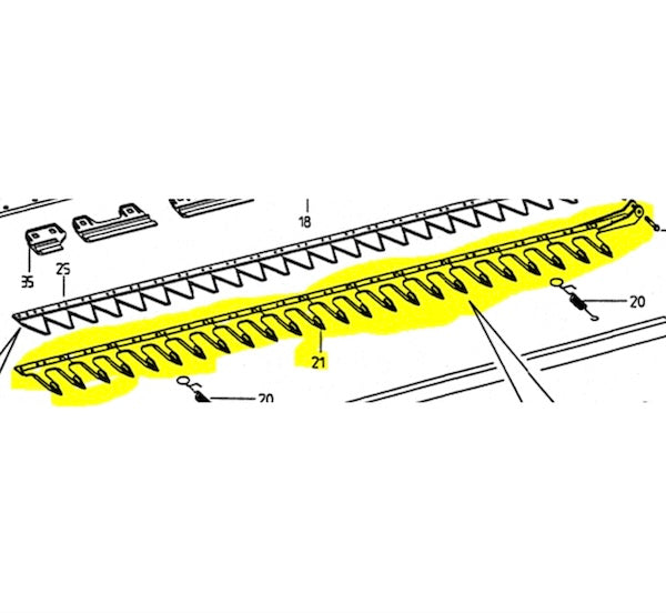 DOUBLE FINGER GUARD ASSEMBLY, SB150 (100.593)