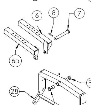 PIN, FLEX  WING MOWER, 100.610