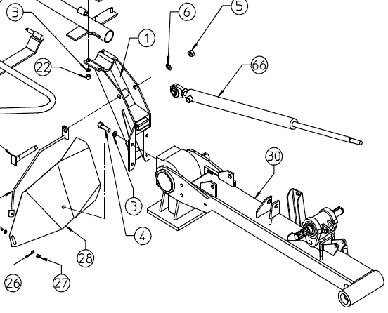 SUPPORT, DM7 FRAME 100.360