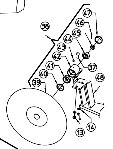 HAY WHEEL ONLY 100.881