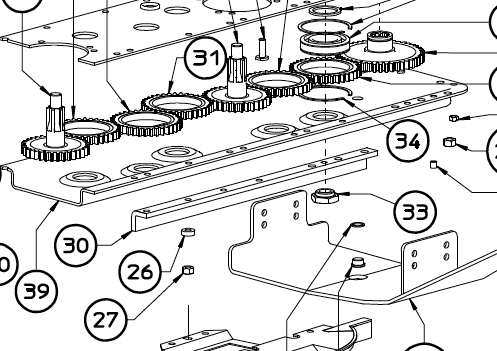 CUTTER BAR CASE REINFORCEMENT, 100.893