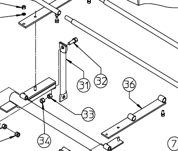 FRAME TIE ROD, 100.748