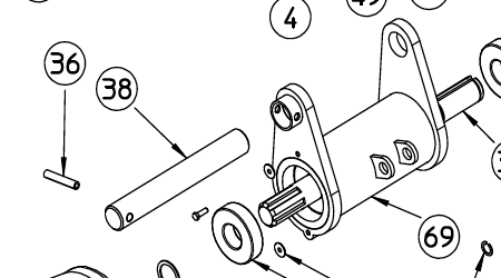 PIN, DM-S INPUT HOUSING, 100.958