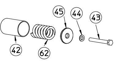 COIL SPRING, PTO, 100.967