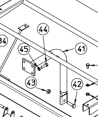 TARP FRAME SUPPORT, OUTER, 100.985