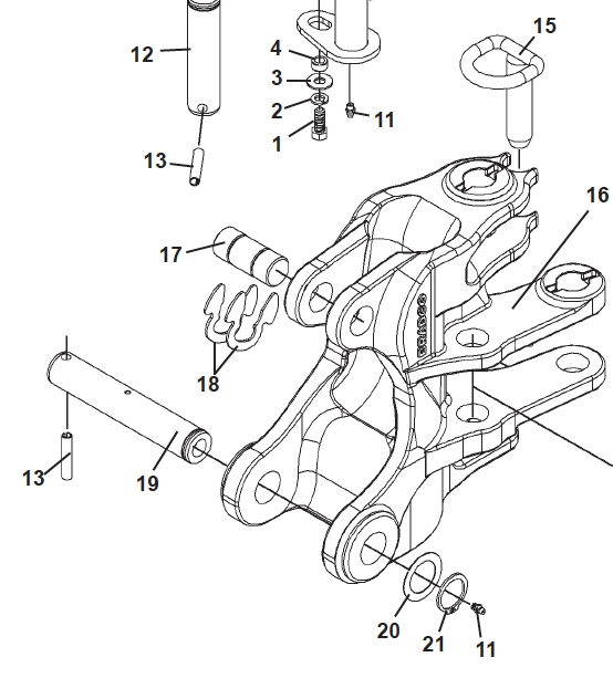 ROTOR CLIP 1.25 PLATED