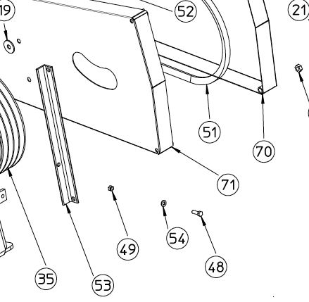 BELT COVER MOUNTING BRACKET, 110.016