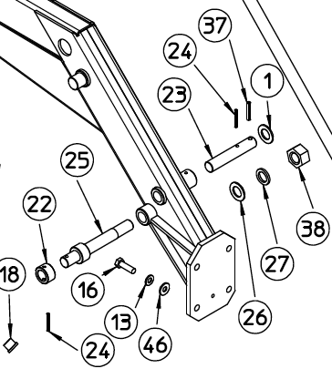 FRAME MOUNTING PIN, 110.140