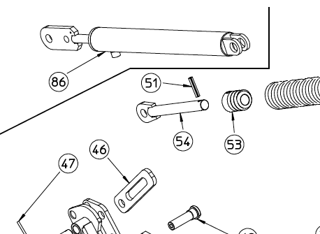 CYLINDER ASSEMBLY, DM-S SERIES, 110.446