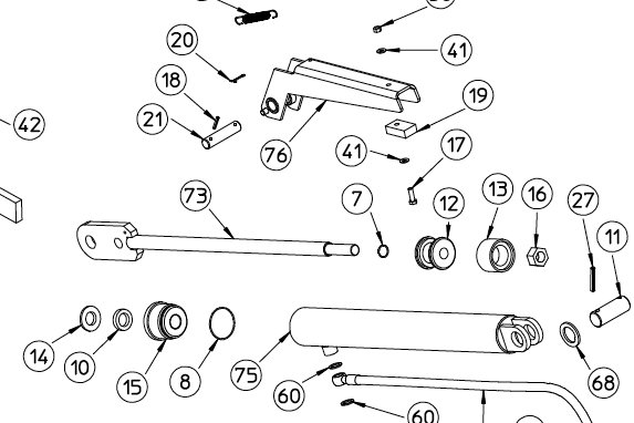 PIN, CYLINDER MOUNT, 110.447