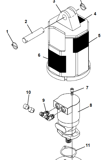 HYDRAULIC MOTOR, 28.3 CID, X3575