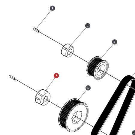 Mulcher transmission assembly