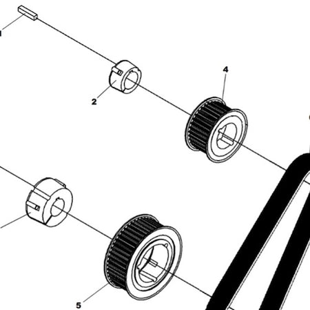 Mulcher side drive assembly