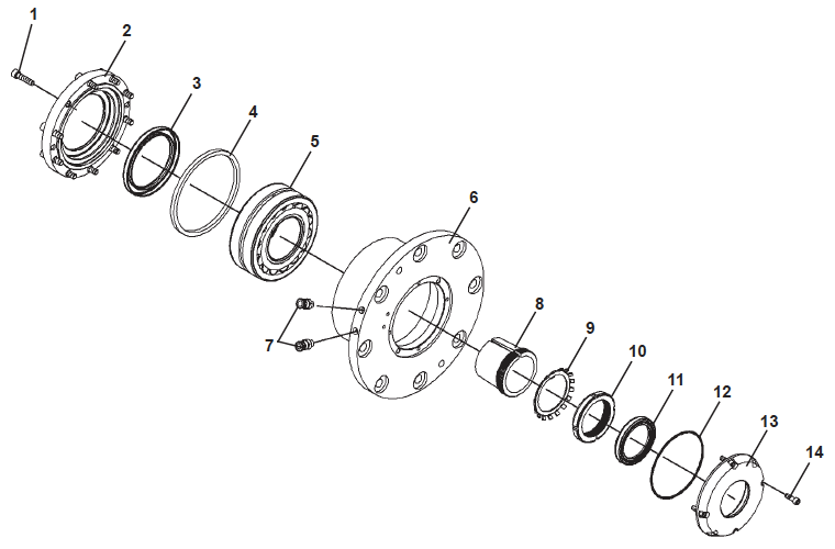 OIL SEAL, LOWER BEARING HOUSING 