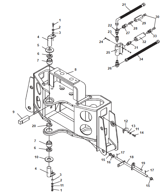 3375 main frame assy