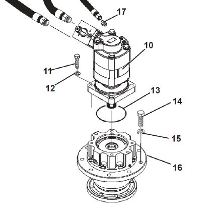 hydraulic motor assembly