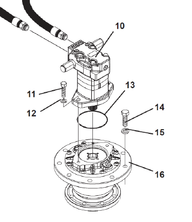 hydraulic motor breakdown