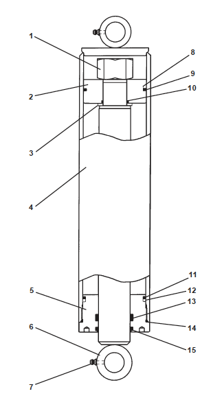 CYLINDER ASSY, 4.00 x 2.00 x 12.00