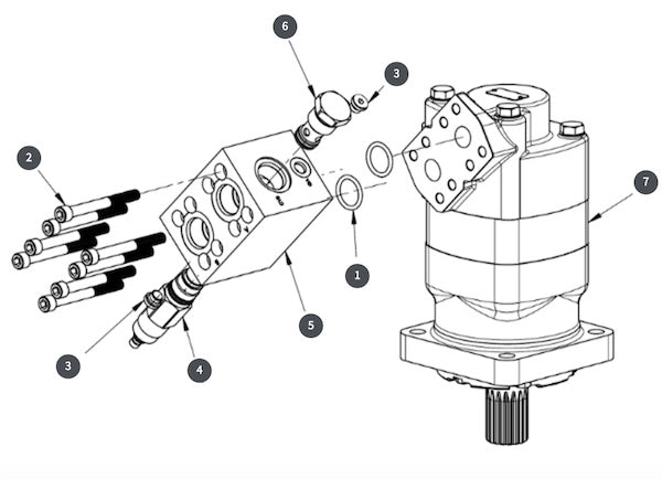 CARTRIDGE RELIEF VALVE, ANTI-SHOCK