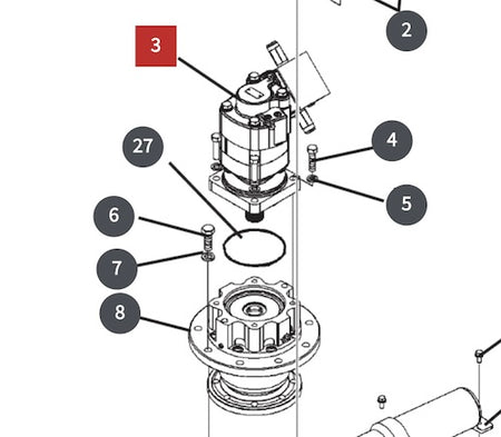 hydraulic motor assembly