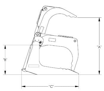 grapple side dimensions