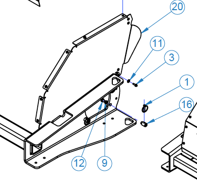 STUD, MOTOR MOUNT