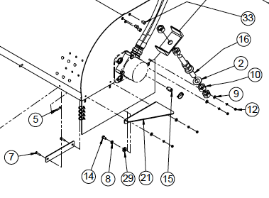 PLATE GUARD, 205 SERIES MOTOR