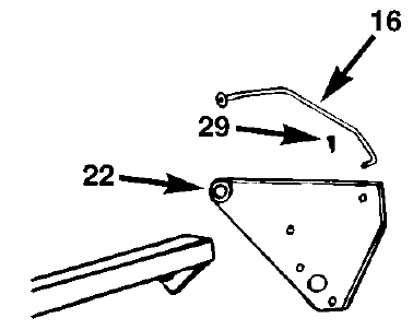 END PLATE, ROLLER FRAME, RH