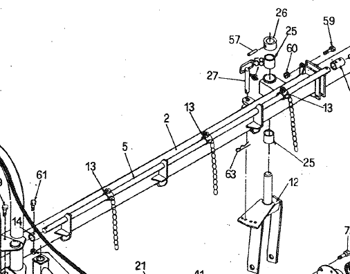 PIN, TRANSPORT WHEEL 200.034