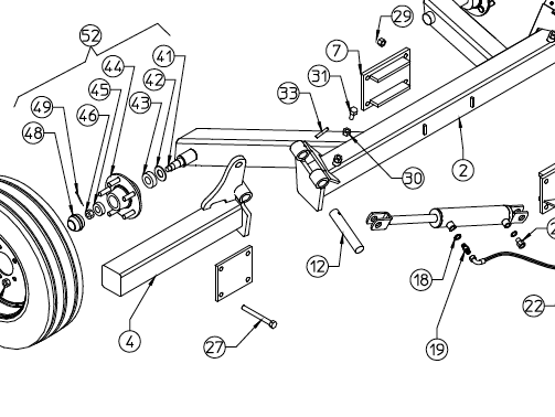 HINGE PIN H90 CART 200.202