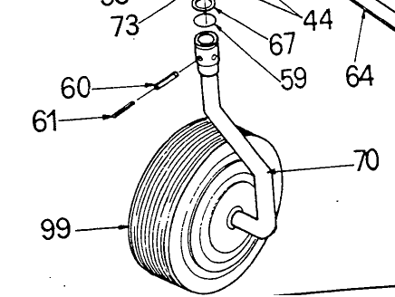 sitrex wheel axle support