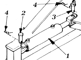 Cylinder pin, H94 wheel rake